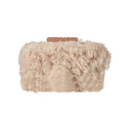 13DE MARZO Bear Fuzzy Card Holder