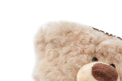 13DE MARZO Bear Fuzzy Card Holder