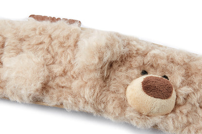 13DE MARZO Bear Fuzzy Card Holder