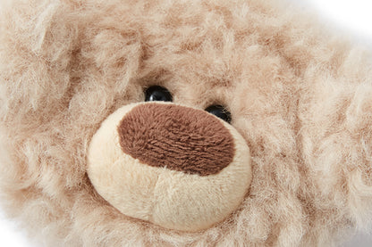 13DE MARZO Bear Fuzzy Card Holder