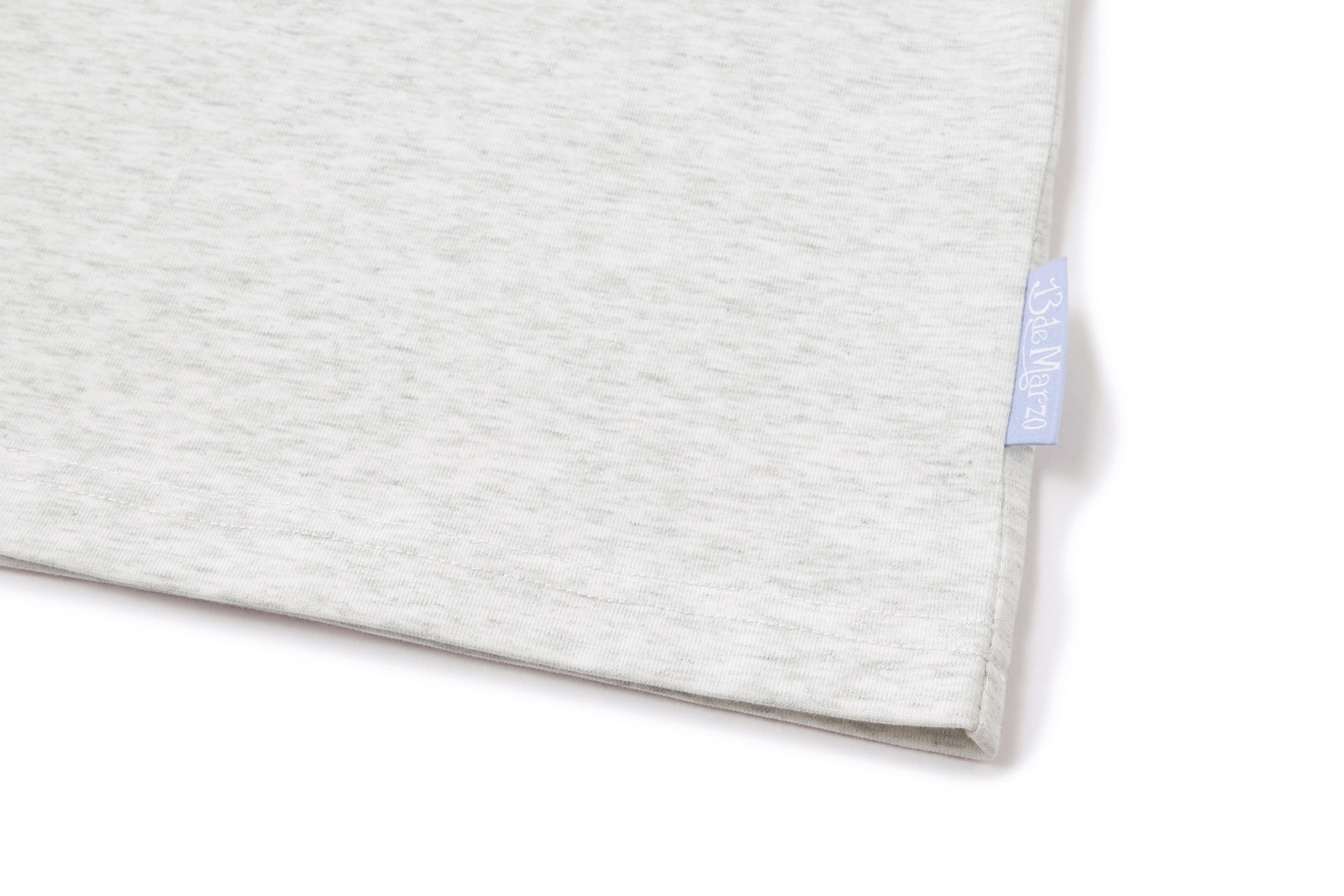 13DE MARZO Floral Bear Illustration T-Shirt Grey - 13DE MARZO