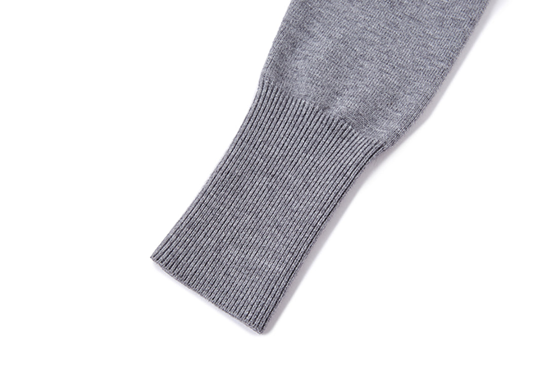 13DE MARZO Mini Logo Cardigan Grey