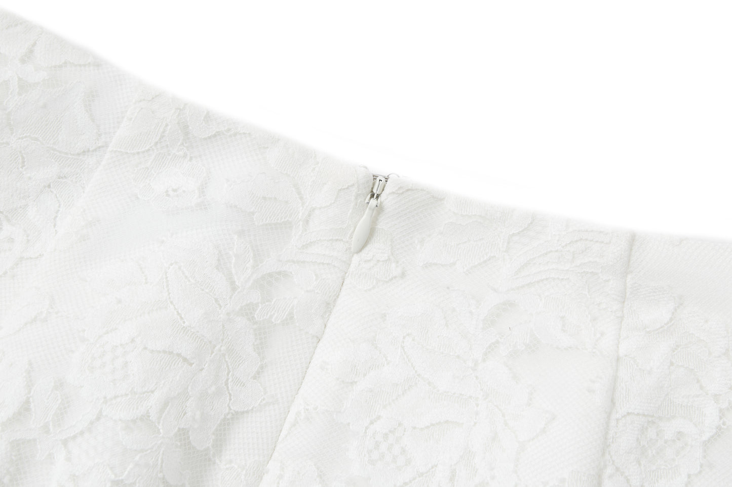 13DE MARZO Bow Lace Long Dress