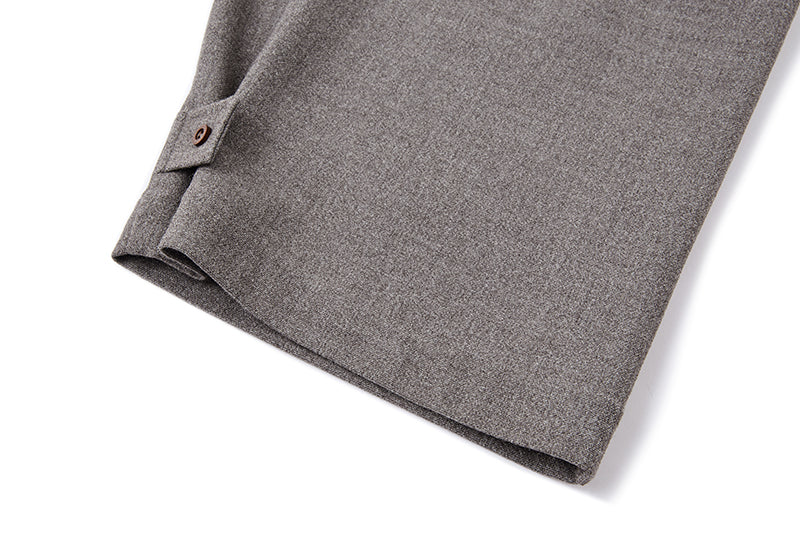 13DE MARZO Detachable Clown Bear Overall Grey