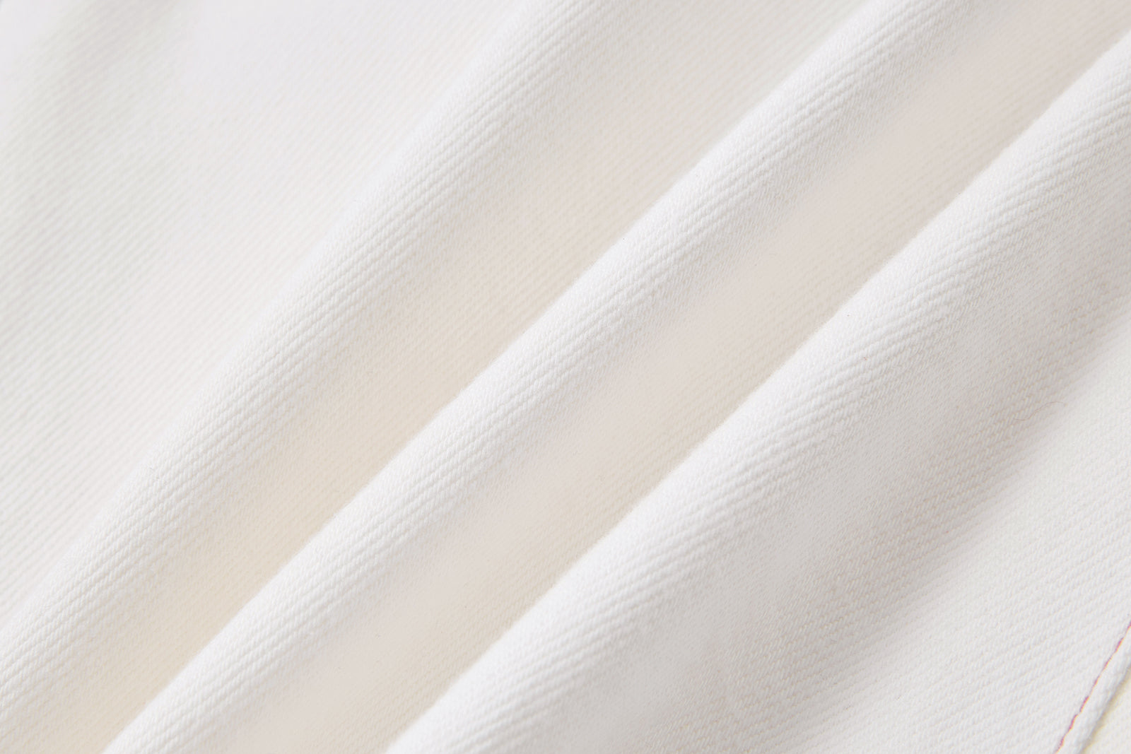 13DE MARZO Floral Bear Pocket Print Jeans White - 13DE MARZO