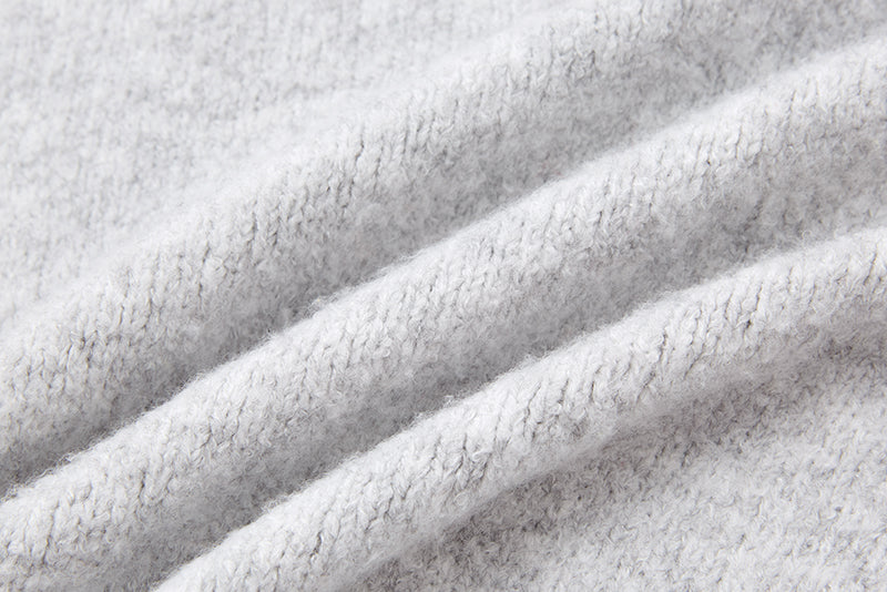 13DE MARZO Birthday Clown Bear Illustration Sweater Grey