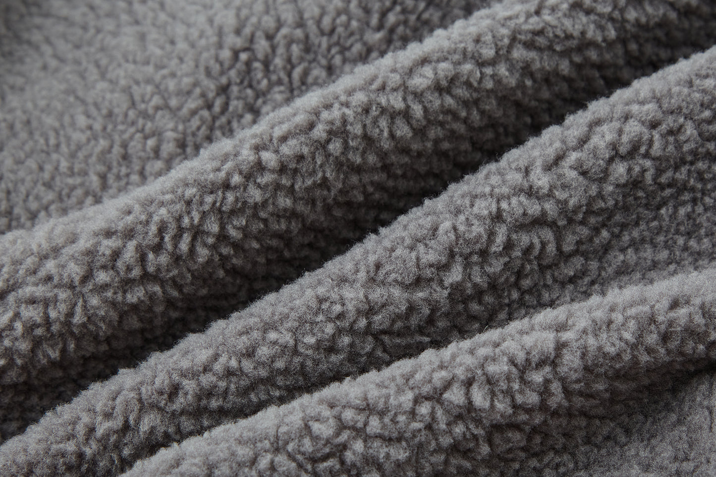 13DE MARZO Marzo Valley Fleece Print Jacket Grey