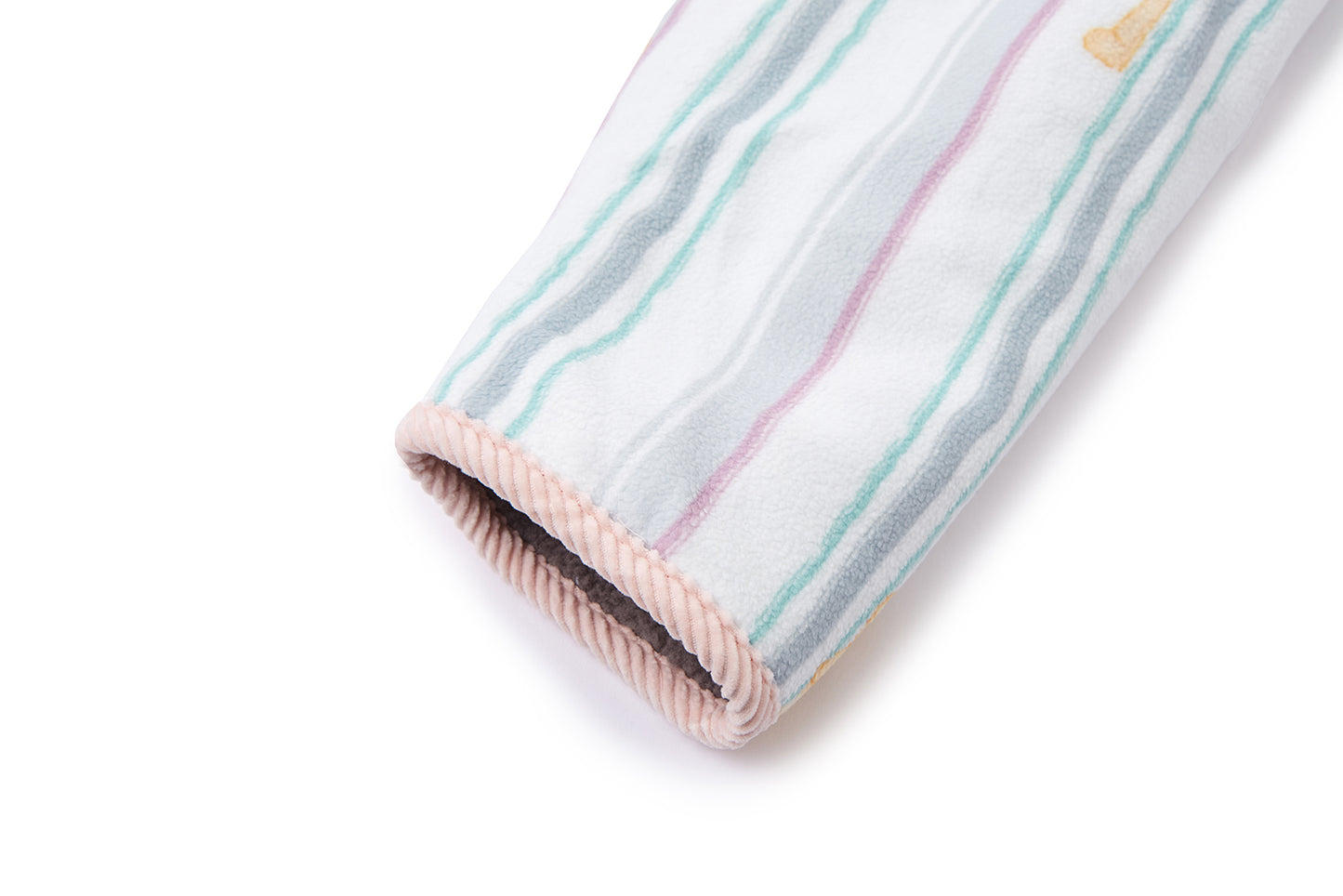 13DE MARZO Marzo Valley Fleece Print Jacket Grey