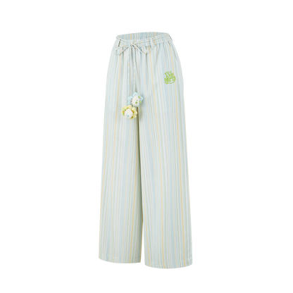 13DE MARZO Floral Lines Trousers - 13DE MARZO