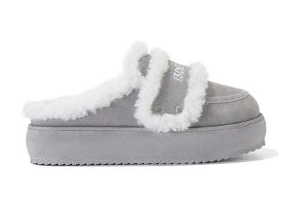13DE MARZO Detachable Snow Boot Slipper Grey