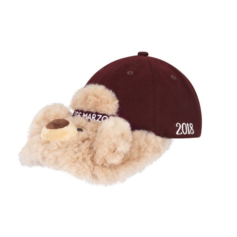 13DE MARZO Bear to Back Cap Red - 13DE MARZO