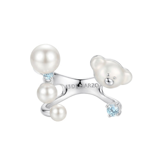 13DE MARZO Starry Bear Ring - 13DE MARZO