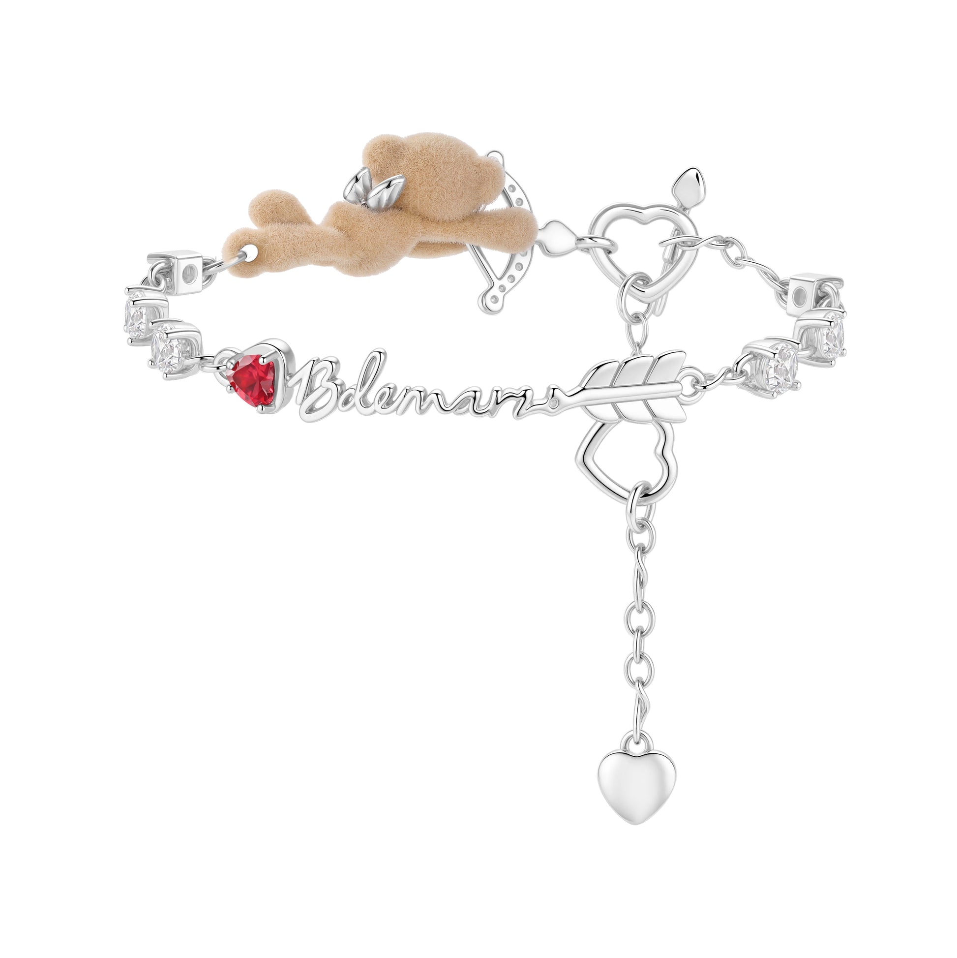 13DE MARZO Cupid Bear Bracelet - 13DE MARZO