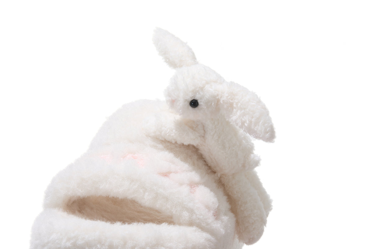 13DE MARZO Doozoo Platform Slippers White - 13DE MARZO