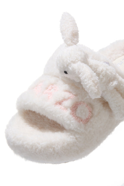 13DE MARZO Doozoo Platform Slippers White - 13DE MARZO
