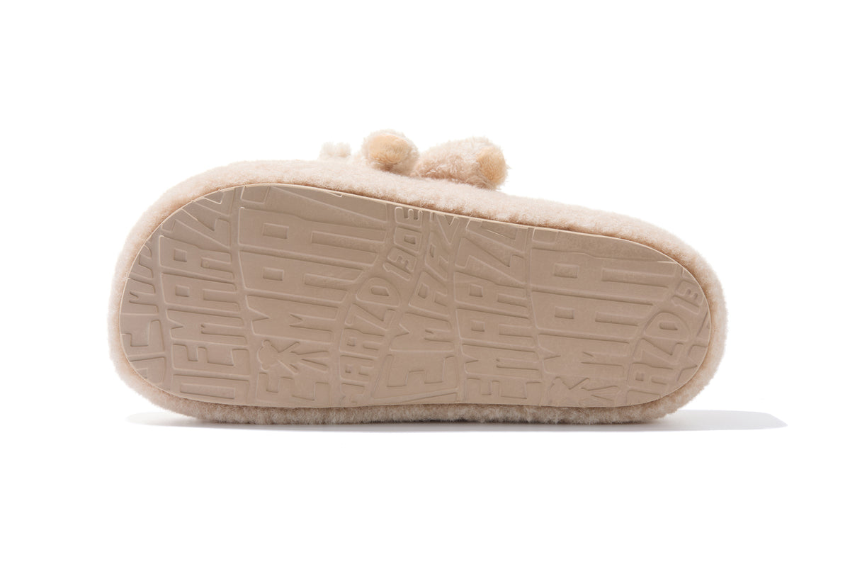 13DE MARZO Doozoo Platform Slippers Khaki - 13DE MARZO