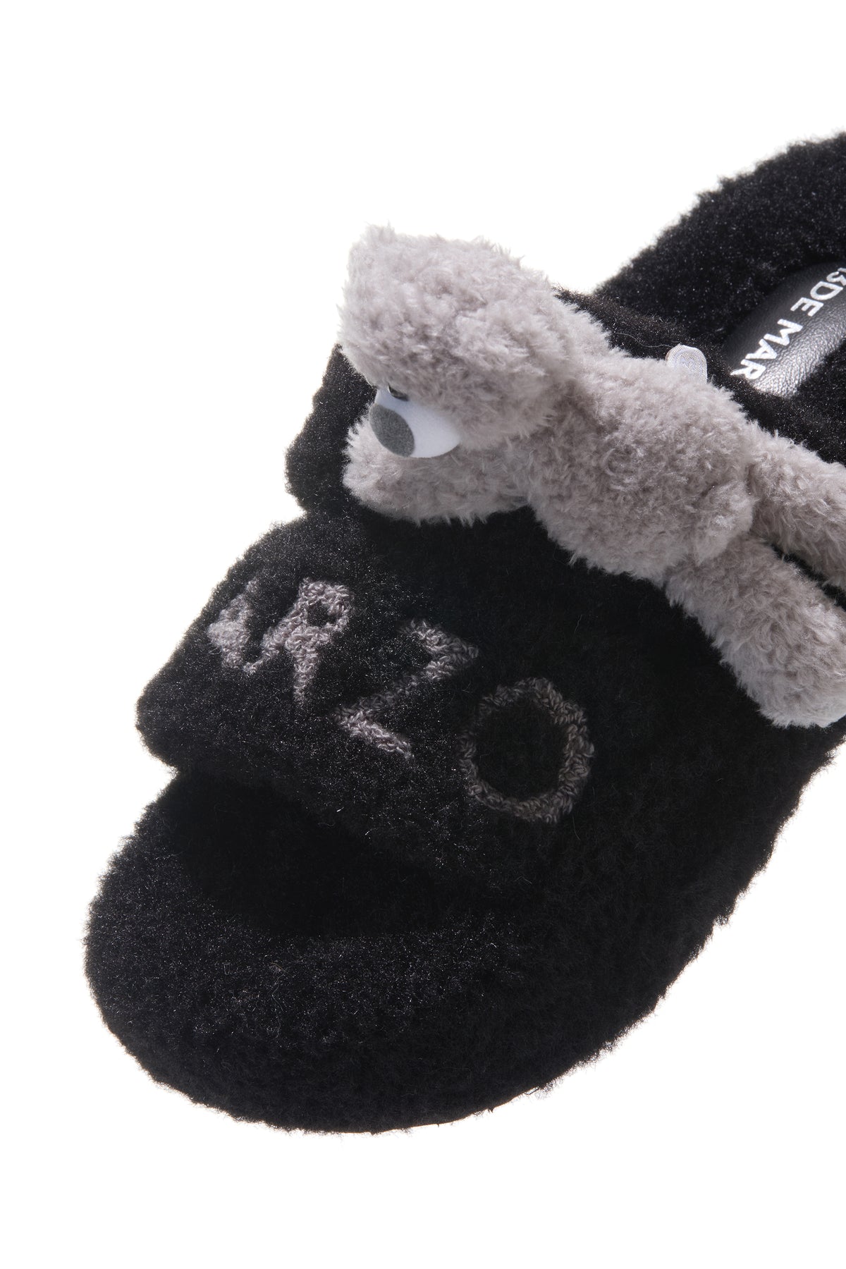 13DE MARZO Doozoo Platform Slippers Black - 13DE MARZO