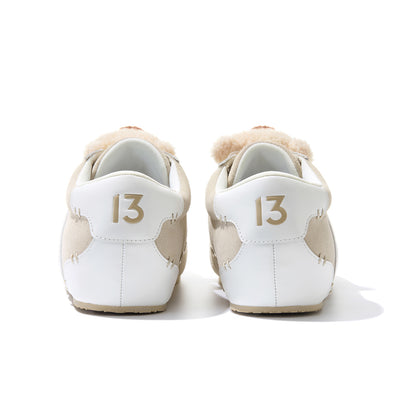 13DE MARZO Bear Suede Chunky Shoes Sand