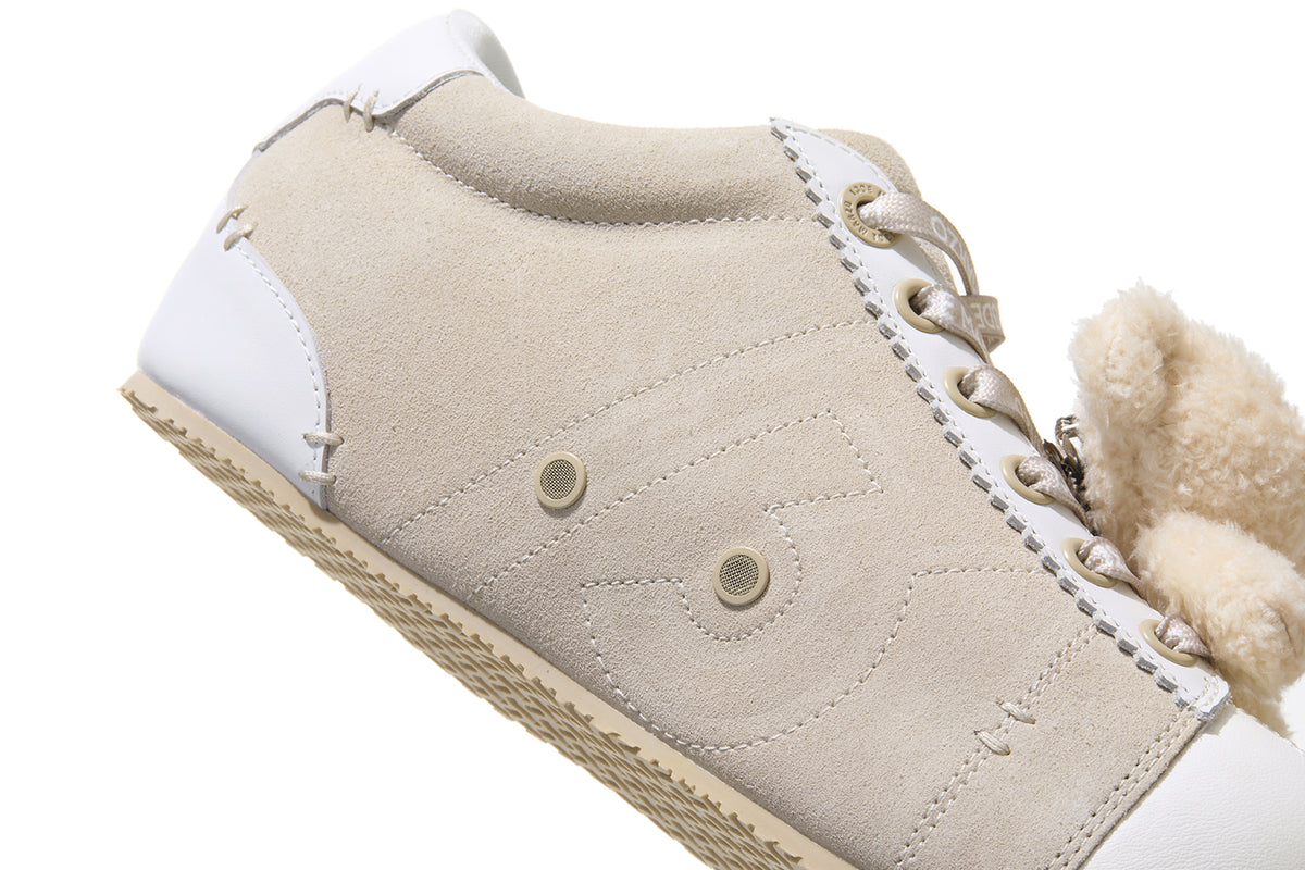13DE MARZO Bear Suede Chunky Shoes Sand