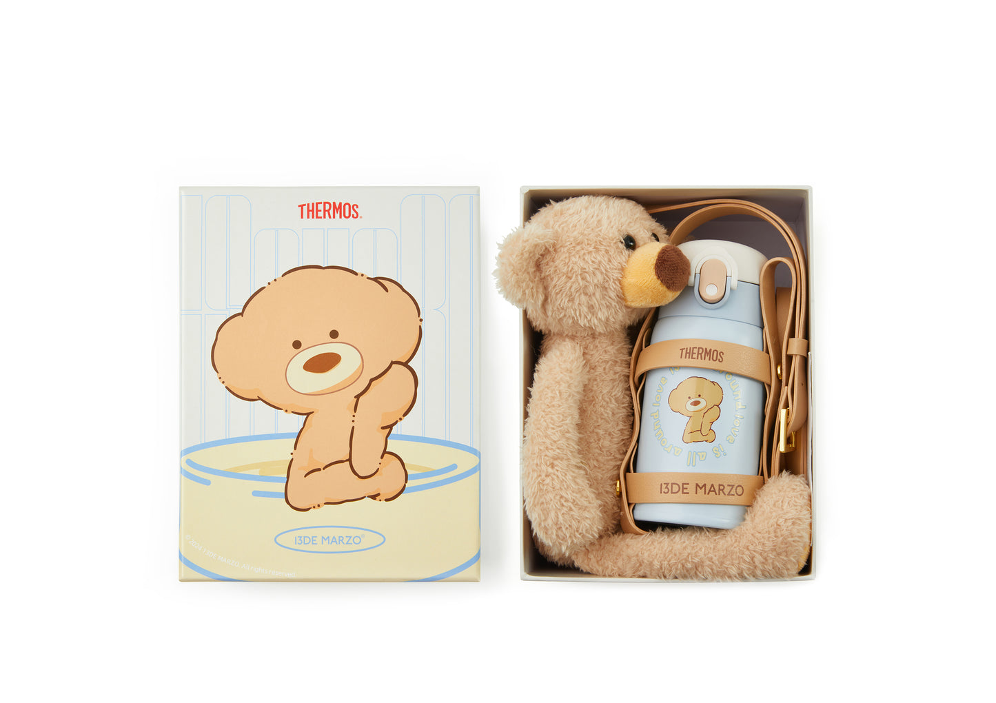 13DE MARZO Bear Hug Insulated Cup