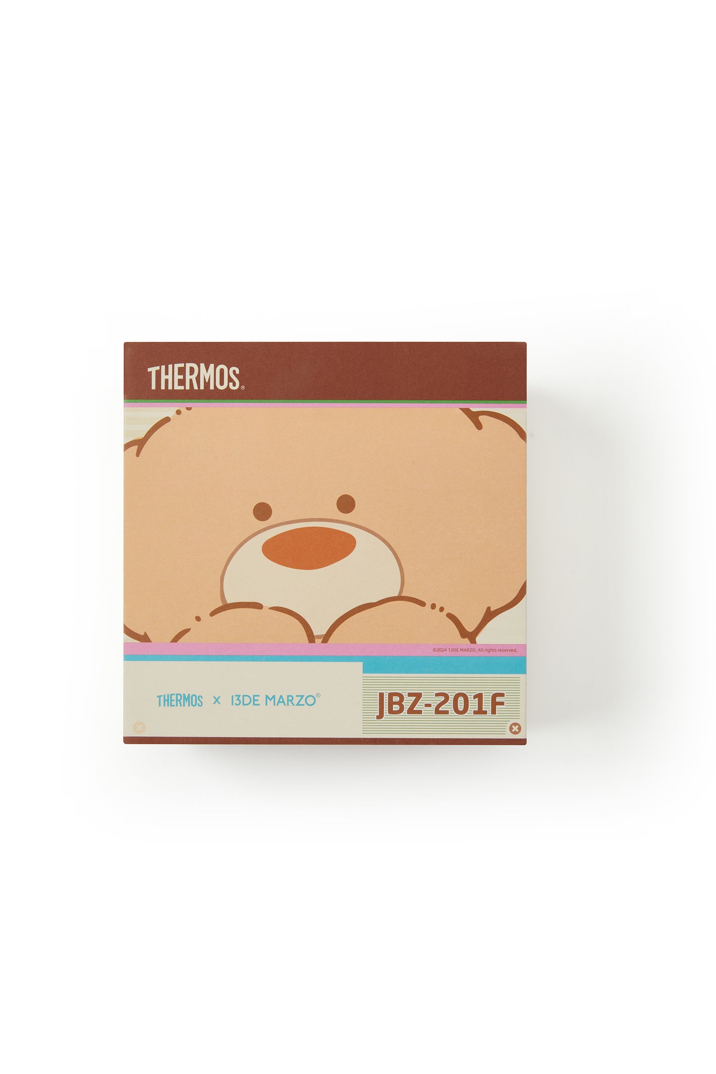 13DE MARZO Bear Sit Insulated Food Jar