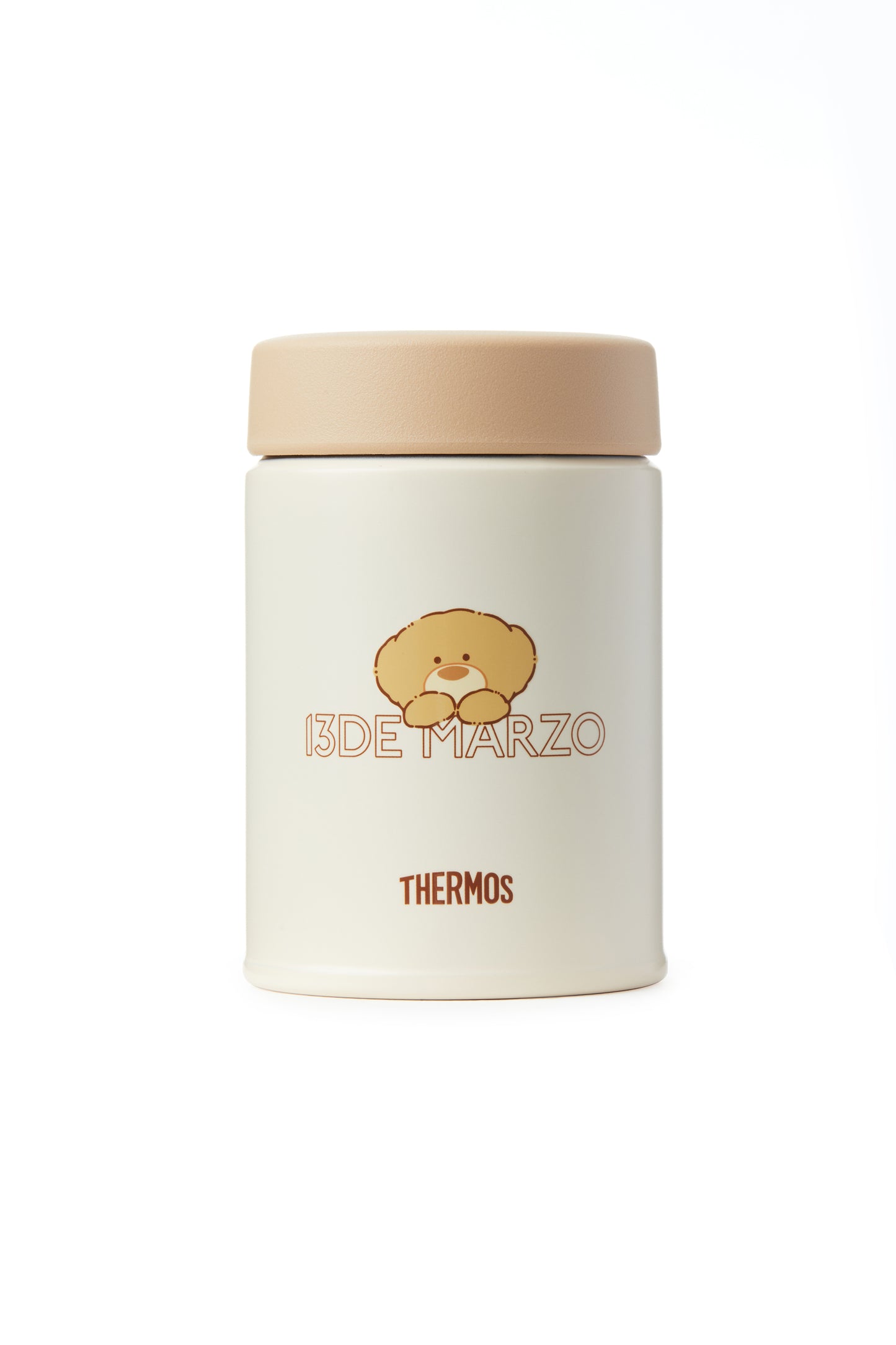 13DE MARZO Bear Sit Insulated Food Jar