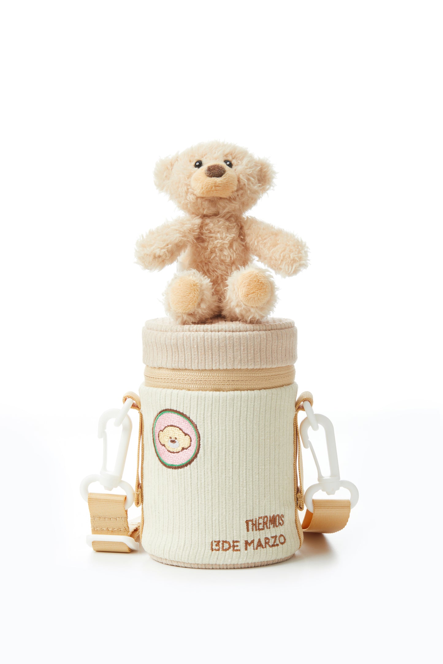 13DE MARZO Bear Sit Insulated Food Jar