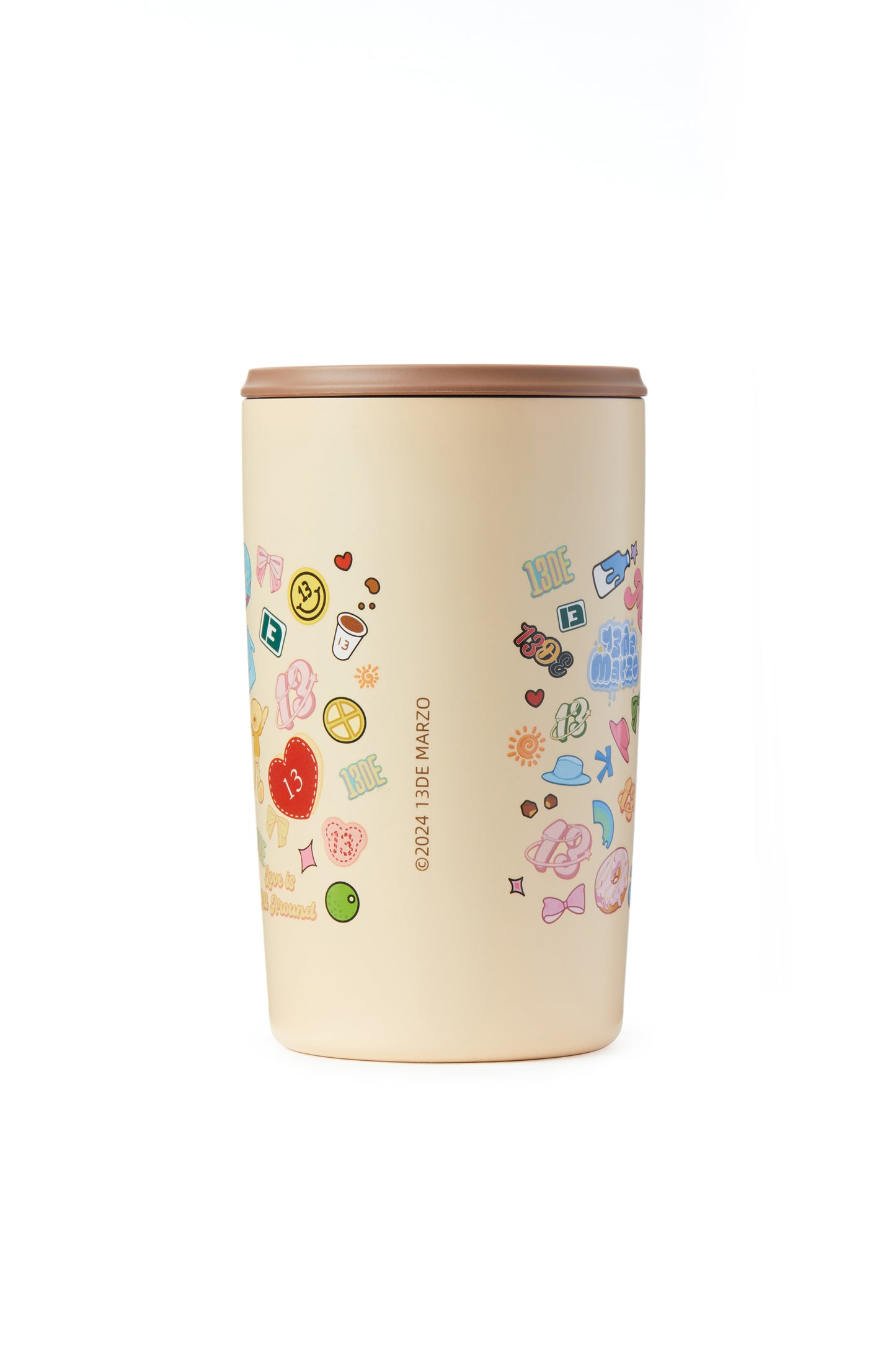 13DE MARZO Bear Insulated Travel Mug