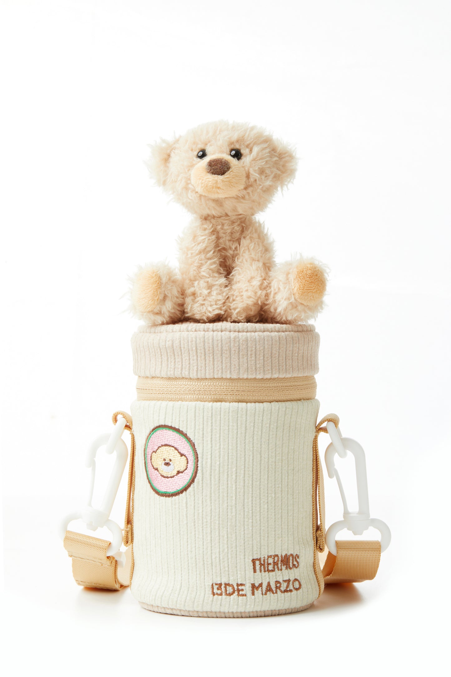 13DE MARZO Bear Sit Insulated Food Jar