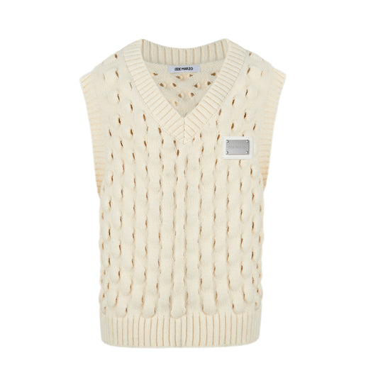 13DE MARZO Doozoo Knit Vest