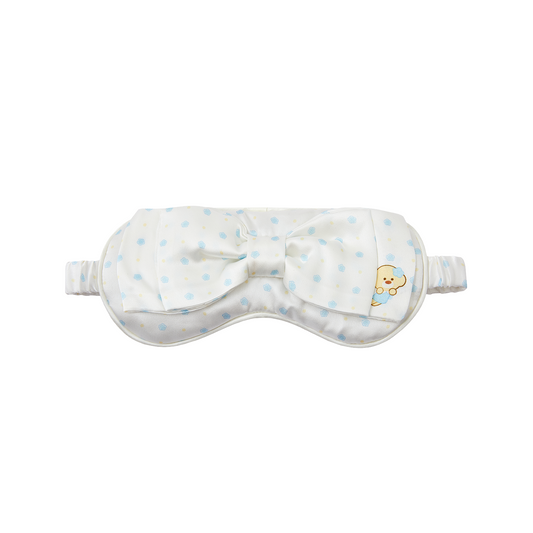 13DE MARZO All-over Floral Bow Sleep Mask