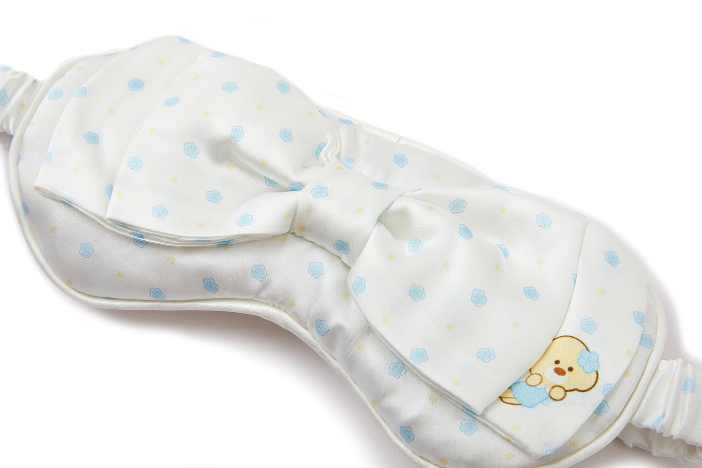 13DE MARZO All-over Floral Bow Sleep Mask