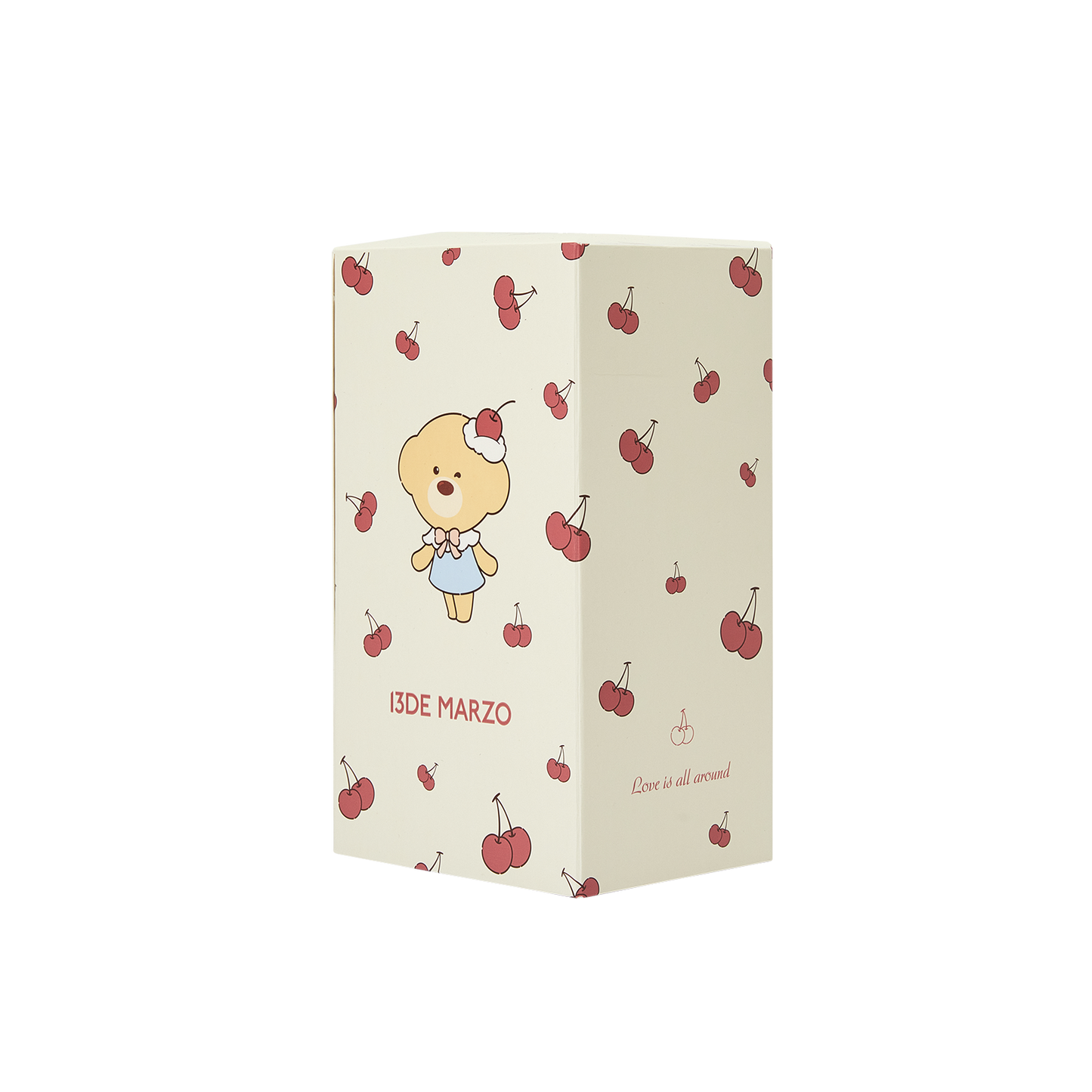 13DE MARZO Cherry Bear Straw Insulated Cup