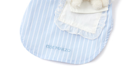 13DE MARZO Pet Lace-Striped Pajama Set - 13DE MARZO