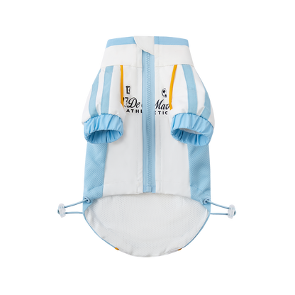 13DE MARZO Soccer Bear Pet Jersey Coat Blue