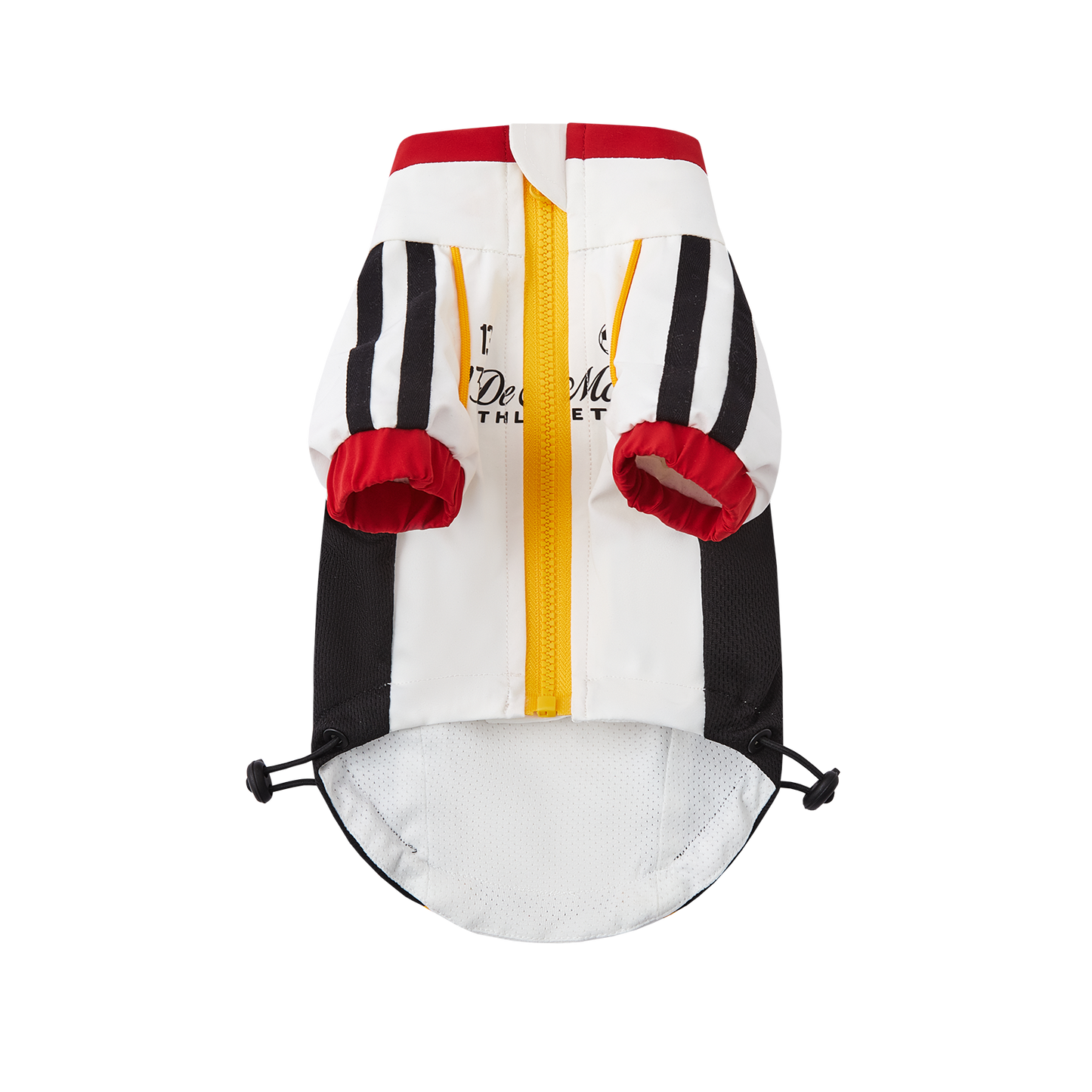13DE MARZO Soccer Bear Pet Jersey Coat White