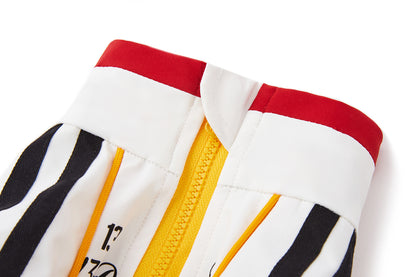 13DE MARZO Soccer Bear Pet Jersey Coat White