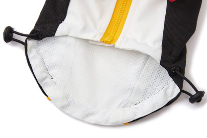13DE MARZO Soccer Bear Pet Jersey Coat White