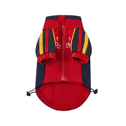 13DE MARZO Soccer Bear Pet Jersey Coat Red