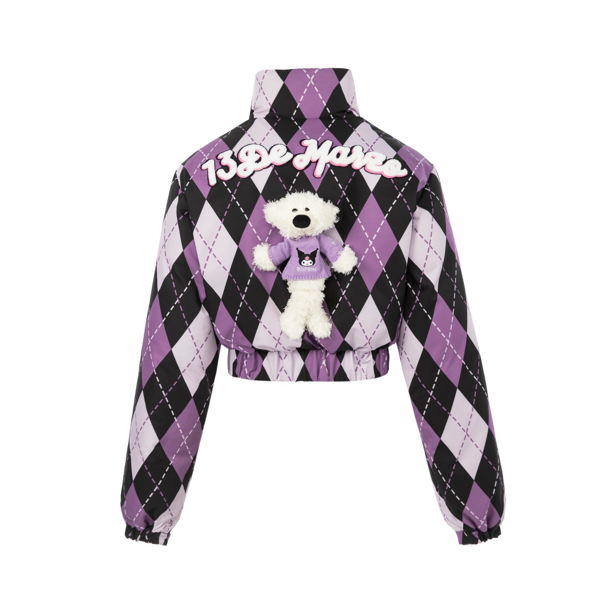 Two Tone Inside Out Teddy Jacket