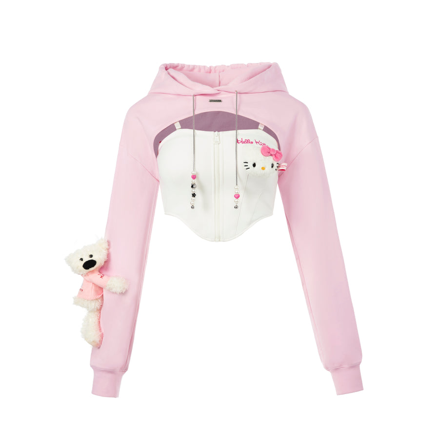 13DE MARZO Hello Kitty Bear Sports Hoodie - 13DE MARZO
