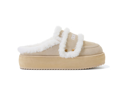 13DE MARZO Detachable Snow Boot Slipper Khaki