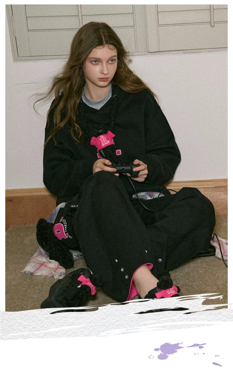 13DE MARZO What a D Bear Hoodie - 13DE MARZO