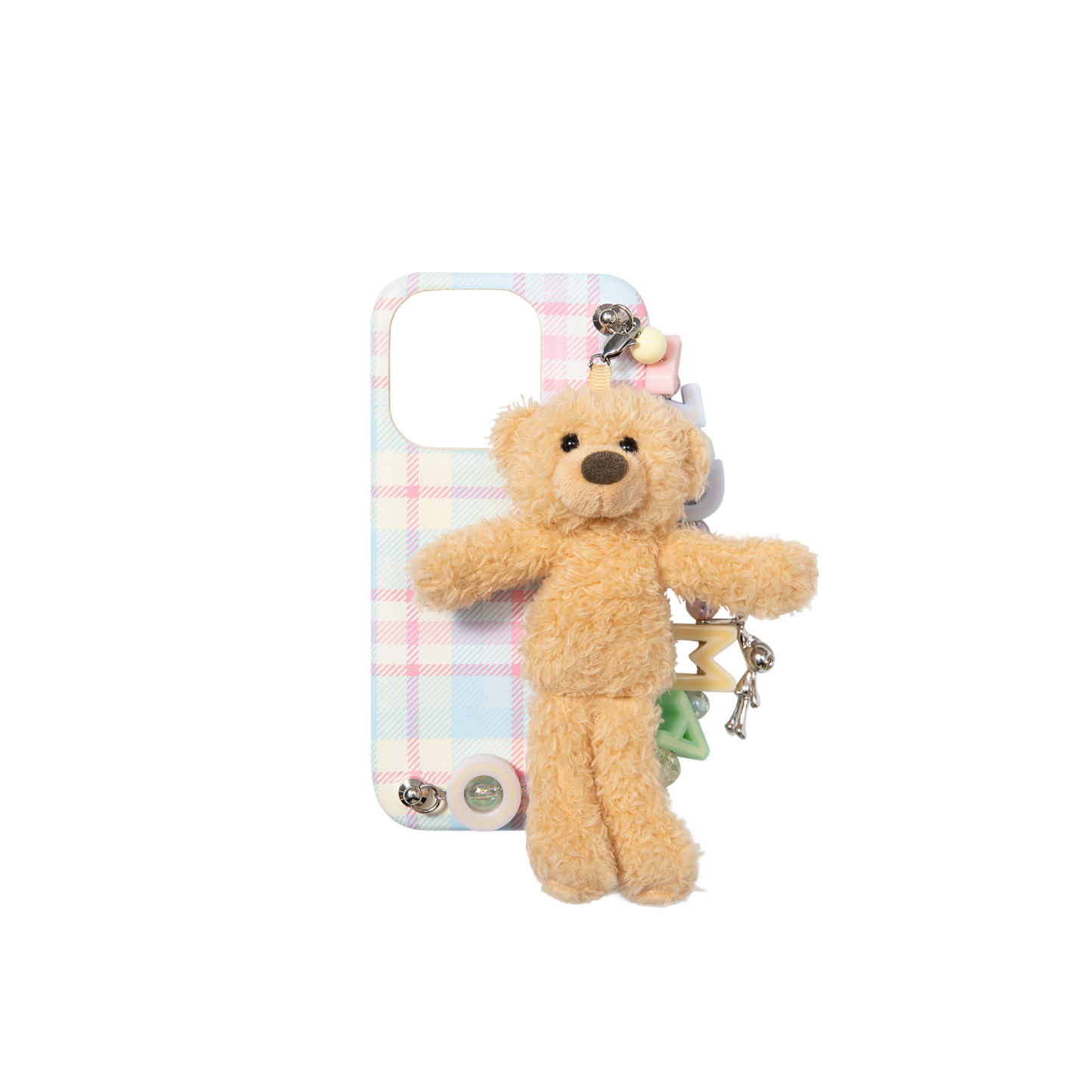 13DE MARZO Logo Bead Chain Bear Case