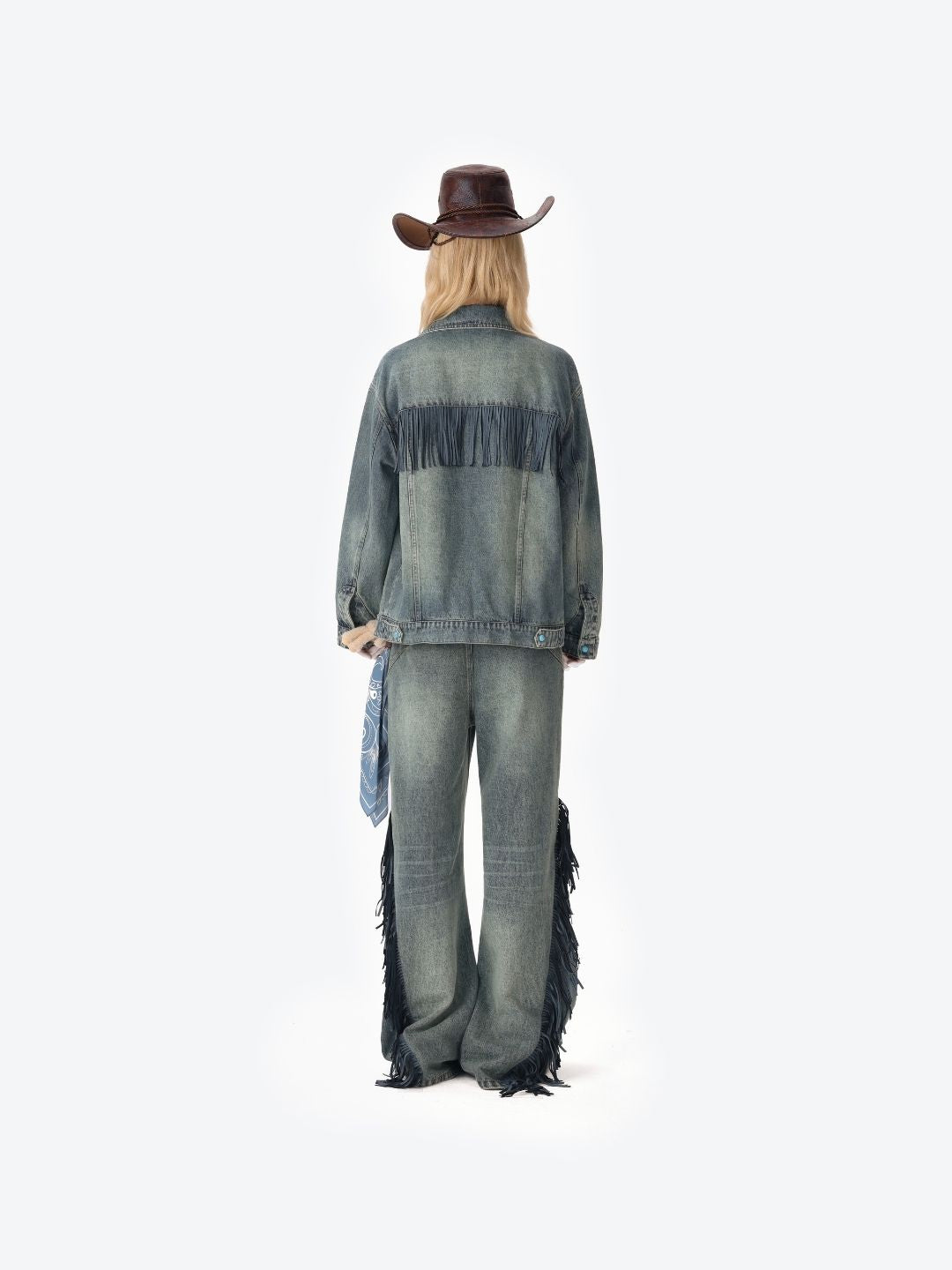 13DE MARZO Western Cowboy Jeans - 13DE MARZO