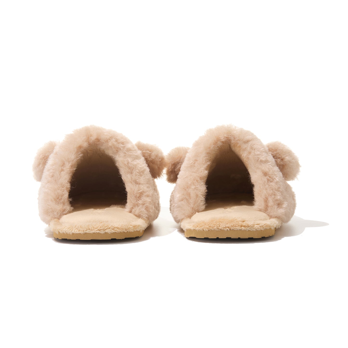 13DE MARZO Indoor Plush Slippers Khaki
