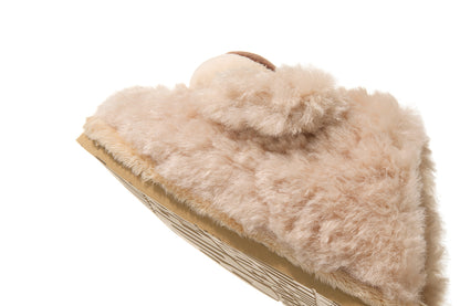 13DE MARZO Indoor Plush Slippers Khaki