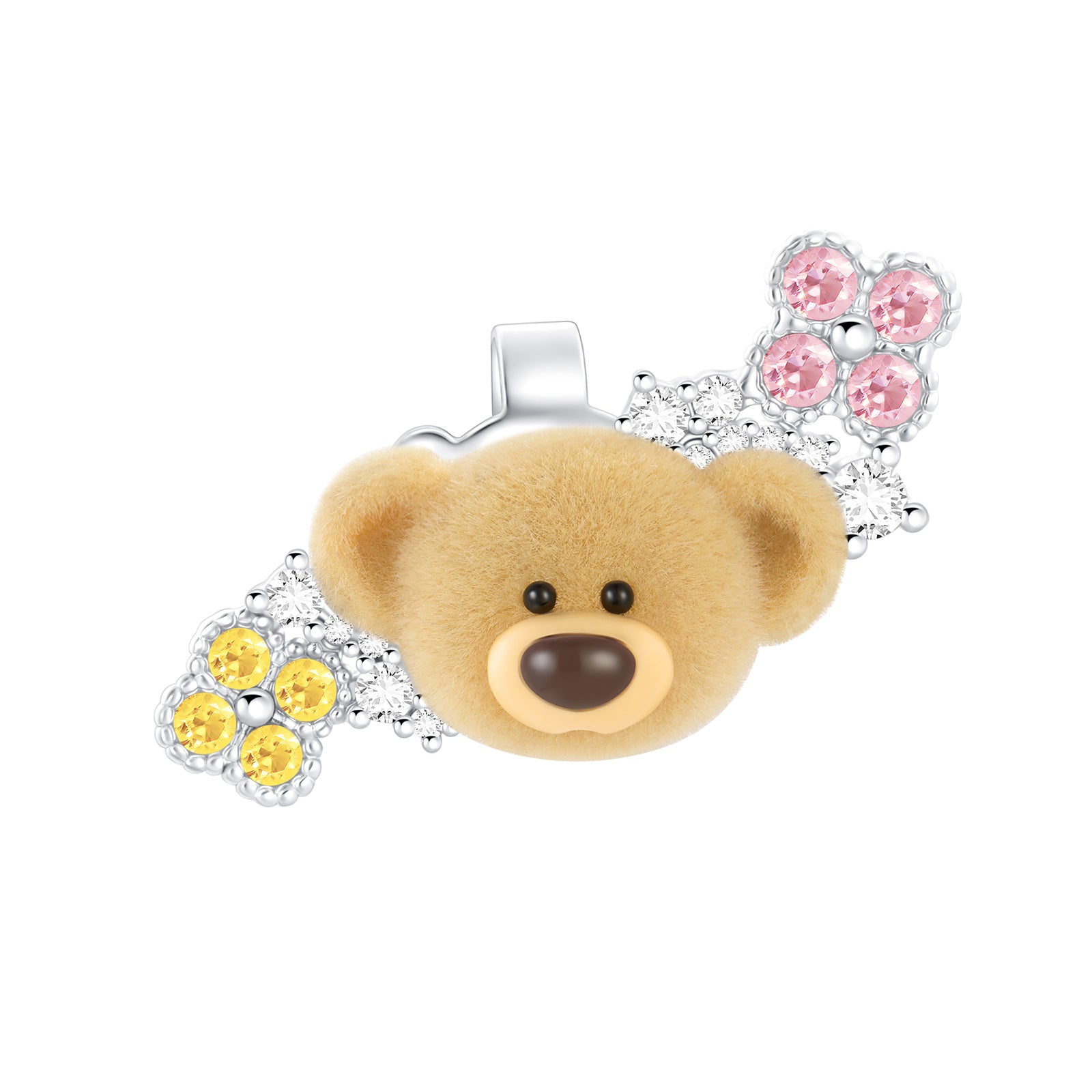 13DE MARZO Monet's Garden Crystal Rhinestone Earrings - 13DE MARZO