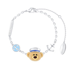 13DE MARZO Little Bear Captain Anchor Bracelet