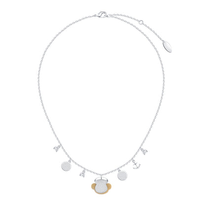 13DE MARZO Little Bear Captain Anchor Necklace - 13DE MARZO